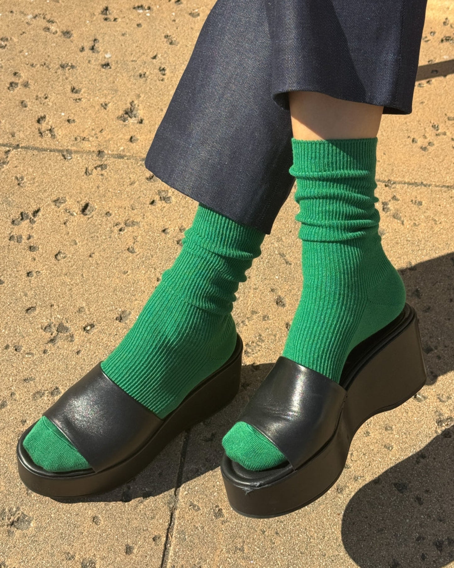 Chaussettes Deep Green