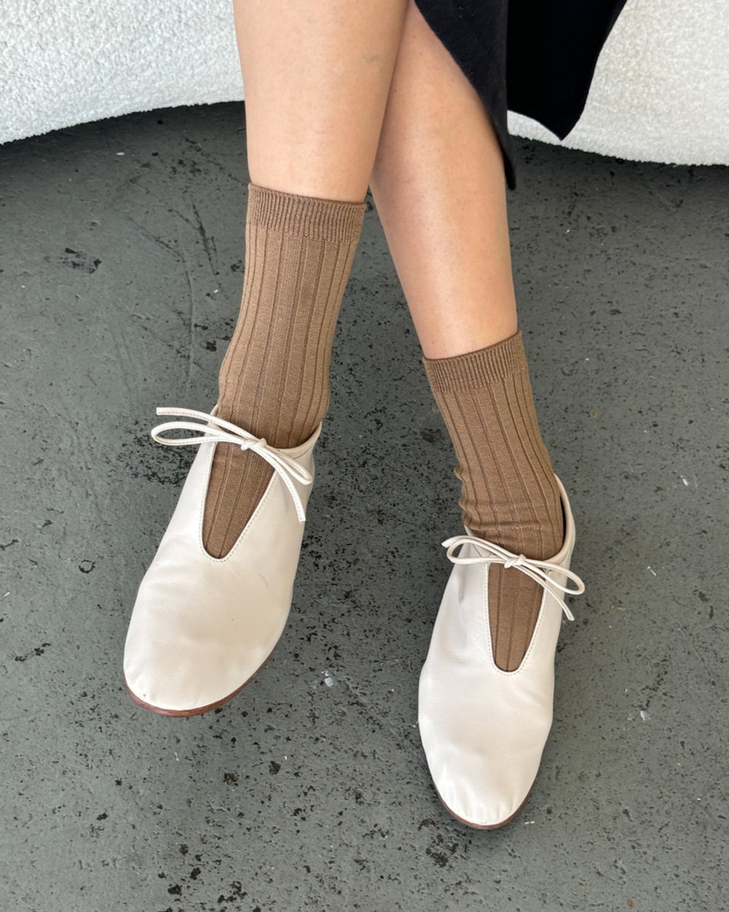 Chaussettes Dark Tan