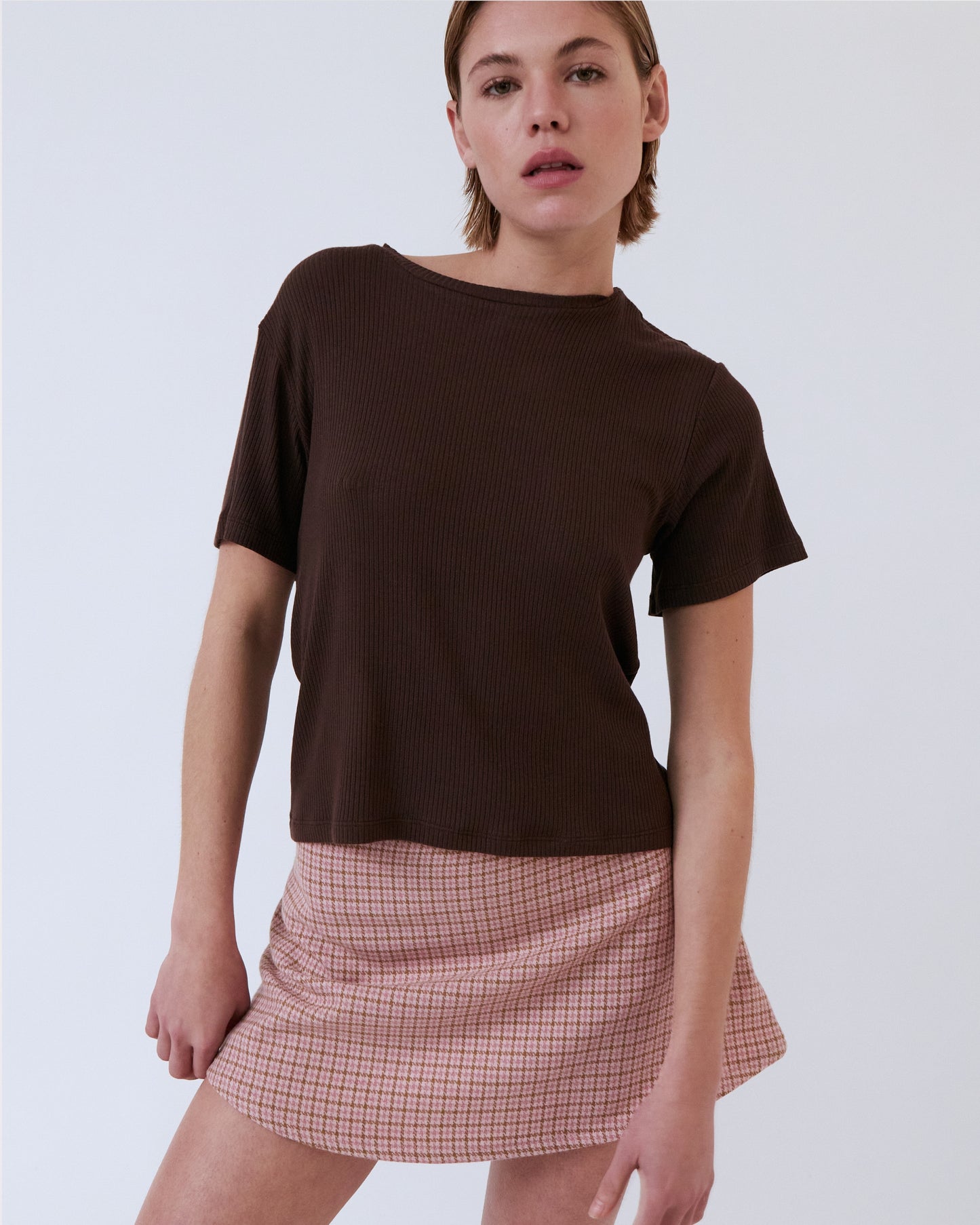 T-shirt Lula marron