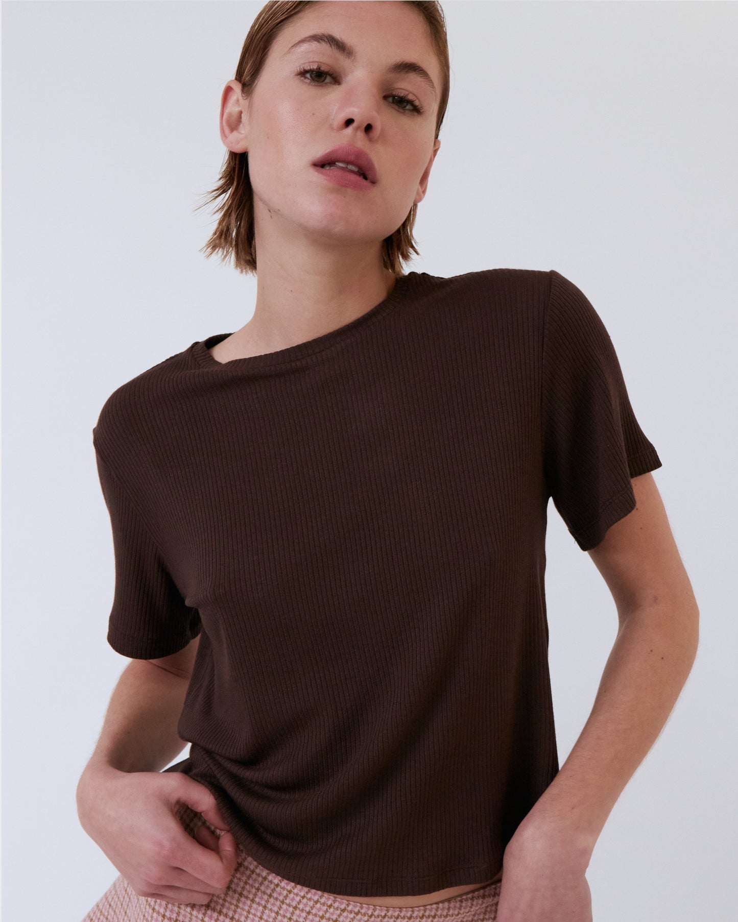 T-shirt Lula marron